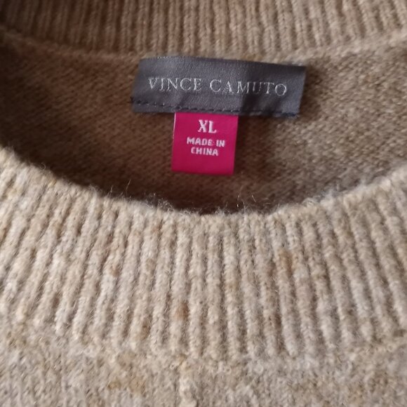 'VINCE CAMUTO' Oversized L/S Boxy Sweater Size XL EUC - Picture 4 of 14